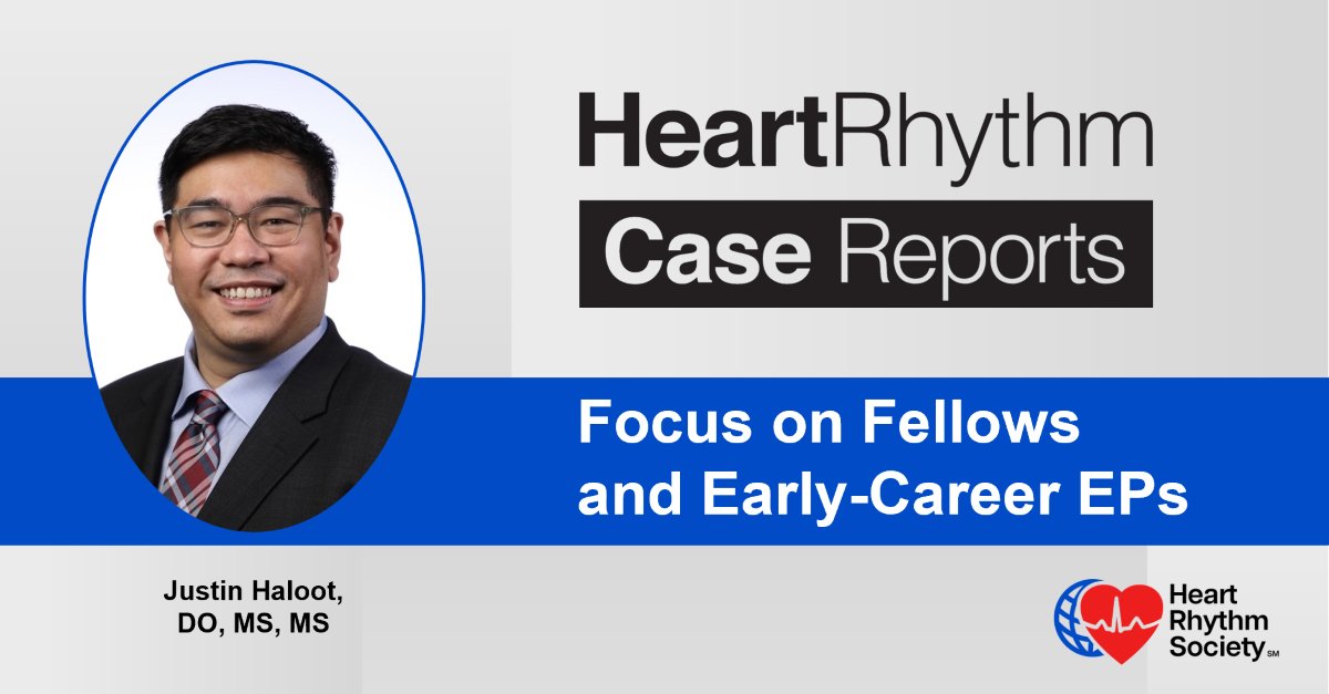 HRS_CaseReports's tweet photo. New Focus on Fellows and Early-Career EPs article by @DrHaloot 
Finding value in the third year of cardiology fellowship in the new age of an accelerated pathway to electrophysiology 
https://t.co/PI4csx2e5z https://t.co/OkcXnk5DFe