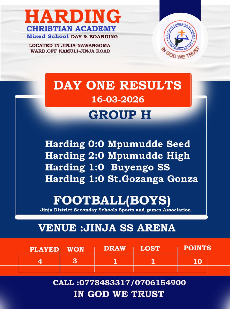 Harding Christian Academy -Jinja Eastern Uganda tweet media