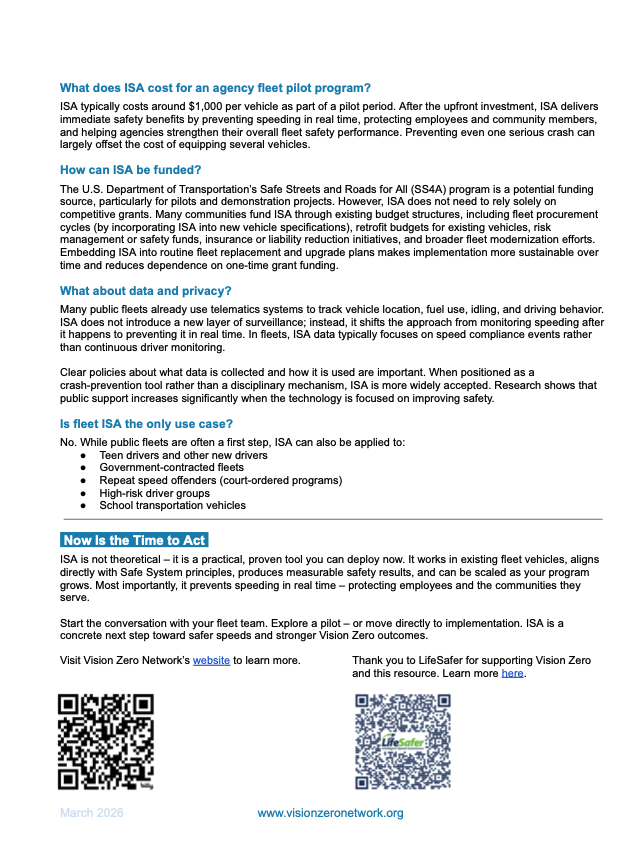 Vision Zero Network tweet media