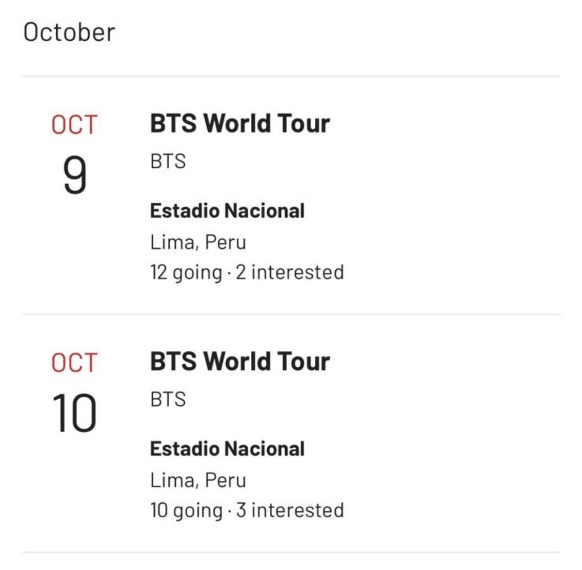 _luuluu7's tweet photo. BTS ESTARÁ EN PERÚ EN EL ESTADIO NACIONAAAAAL
WTFFFF LLOREMOS HERMANAAAAAS
EL ESTADIO NACIONAL SERA DE MORADOOOOO
#BTSINPERU #BTSENPERU https://t.co/h9PRu9R1N7