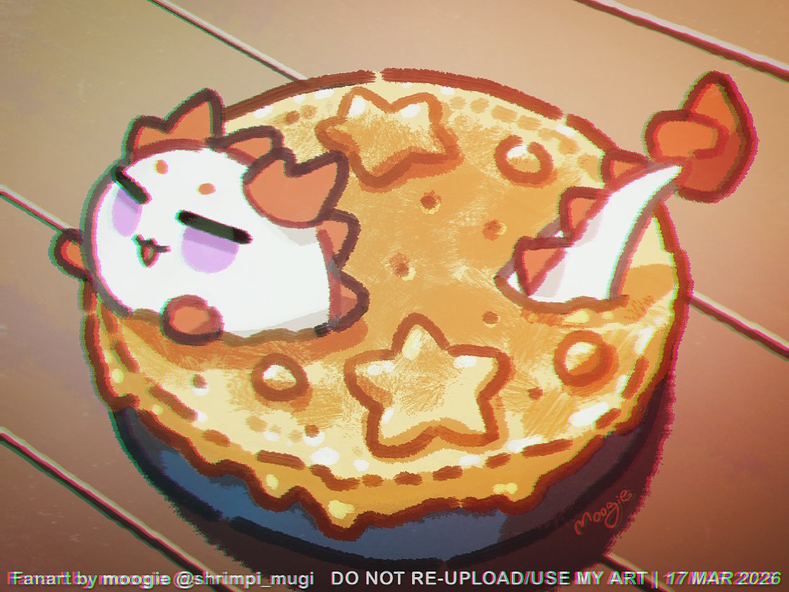 homemade Stargazy Nian pie
#アークナイツ　rkgk