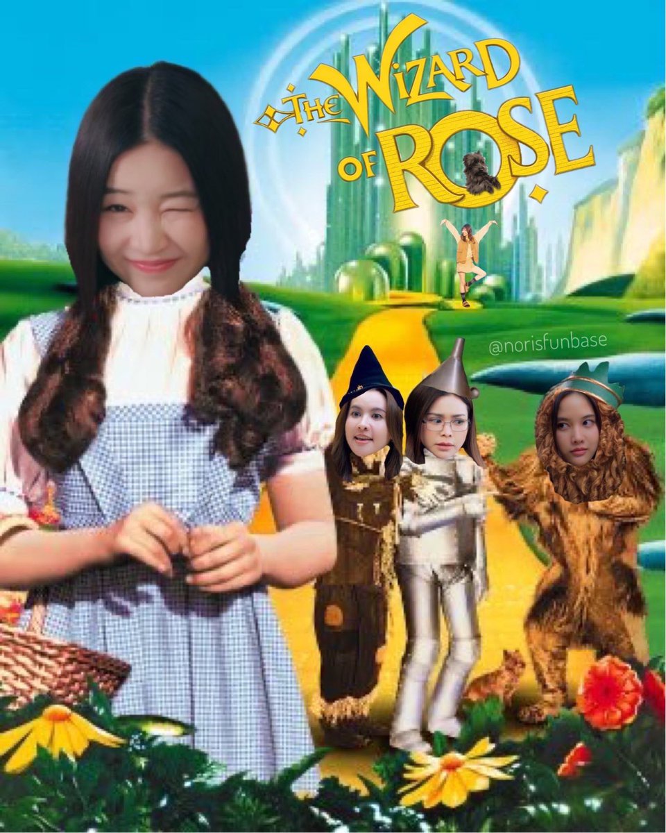 norisfunbase's tweet photo. The Wizard of Rose ✨
Go straight, just follow the yellow brick road🚶🏻♀️🤭
#บ้านวาทินวณิช #4Elemets
#Applelapisara #Mimpanthita #srchafreen #EngfaWaraha #NamneungMilinD https://t.co/g03qHT7rTI