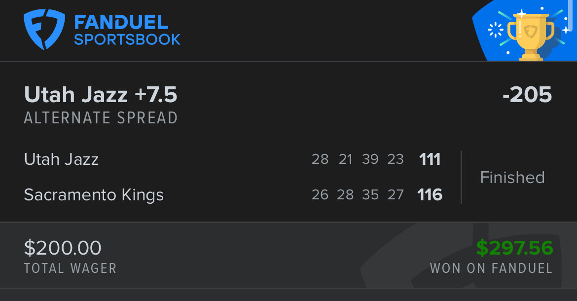 __tj3rn's tweet photo. Clean sweeping the slate‼️ #sportsbettingtwitter #sportsbetter #nba #fanduel #foryou #explore https://t.co/vYsgD1Oy6I