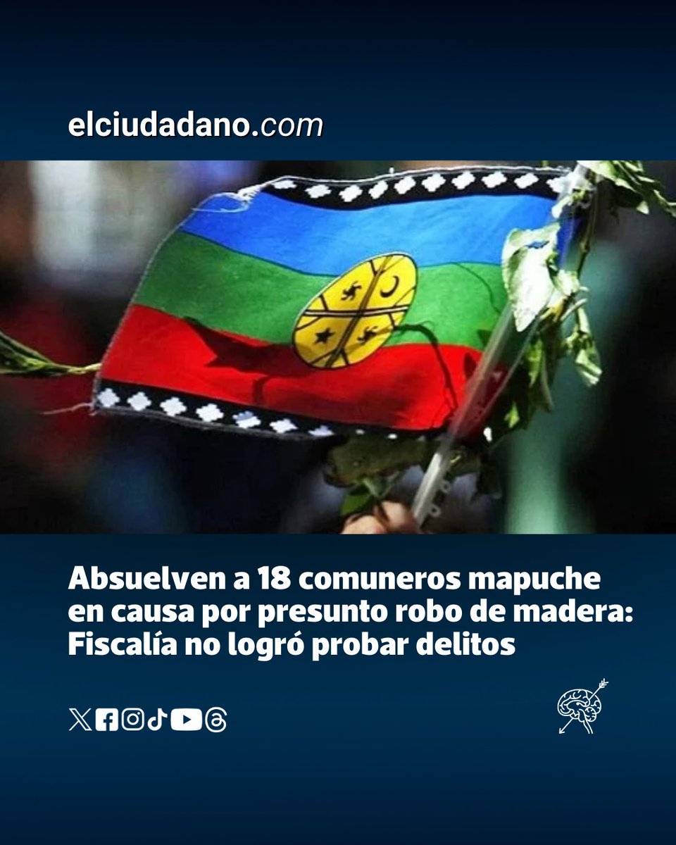 En una decisión unánime, el Tribunal de Juicio Oral en lo Penal de Valdivia decretó la absolución de 18 comuneros mapuche que enfrentaban acusaciones por su presunta participación en el robo de madera en el sector de Trafún, comuna de Panguipulli, en la región de Los Ríos. 

Leer