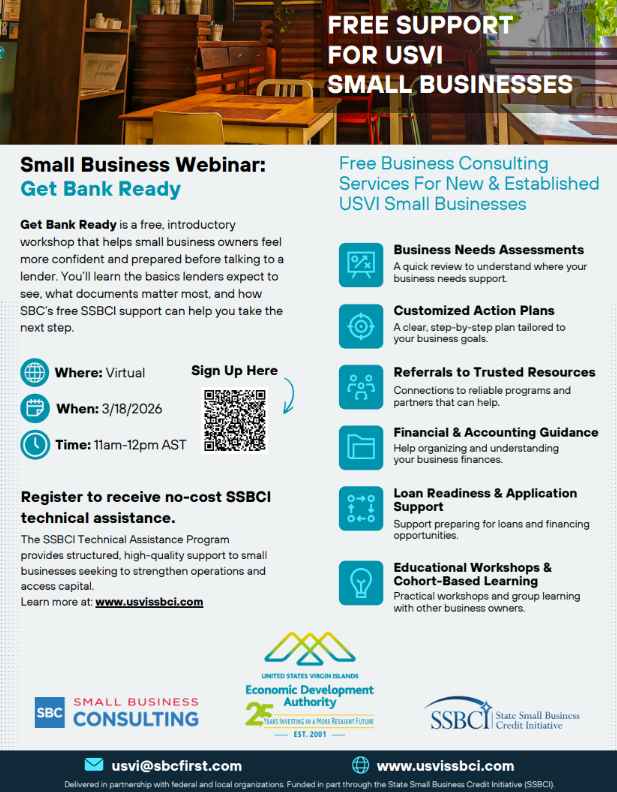 VI Small Business Development Center tweet media