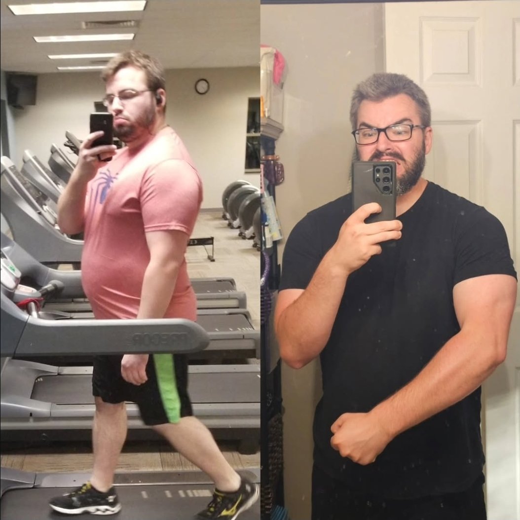 265 ➡️ 210

Major depression doesn't just make you sad. It makes taking care of yourself feel impossible.

At my highest, I was 265. I didn't get there because I didn't care... I got there because I felt too heavy inside to do anything about it.

Now I'm 210 and still moving