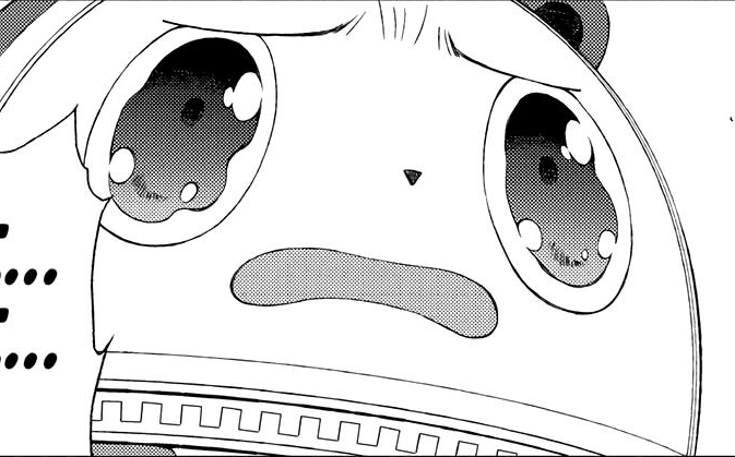 He's pretty light to pick up.

"Ah! Hey! I'm not a kid! I'm taller than you!

By. .A little. .BUT STILL I'M NOT A KID!" He's flailing like a idiot