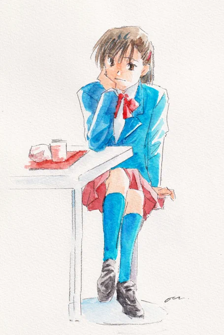 #このタグを見た人は制服美少女を貼って タグ拝借いたします