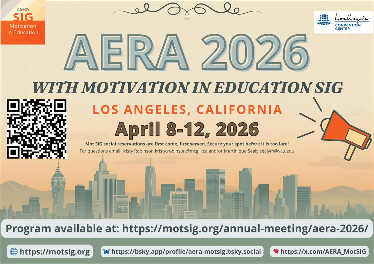 AERA Motivation SIG tweet media