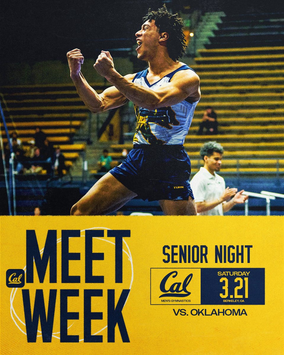 Cal Men's Gymnastics tweet media