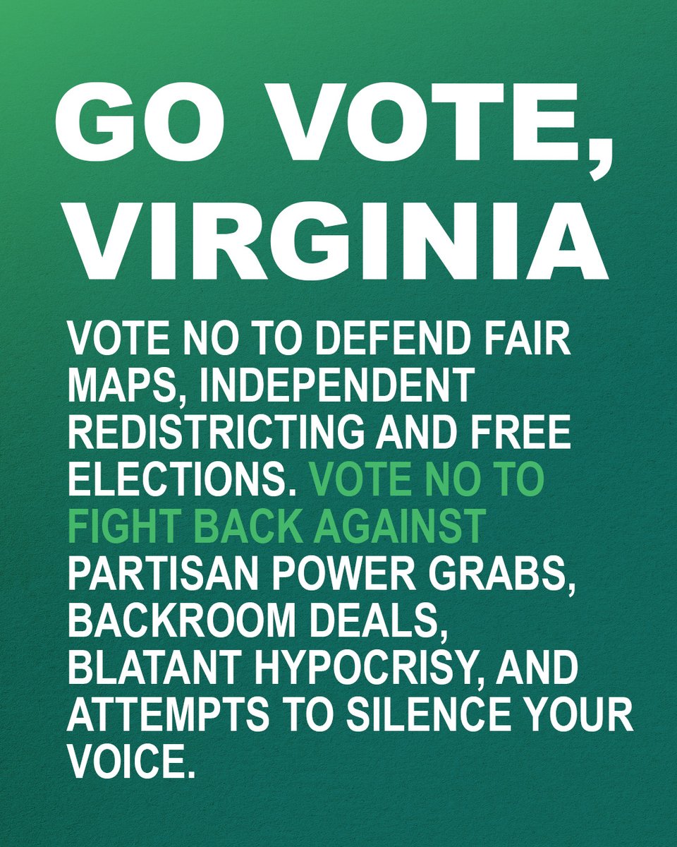 Virginia, you know what to do.