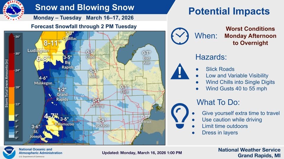 Kalamazoo City Emergency Management tweet media