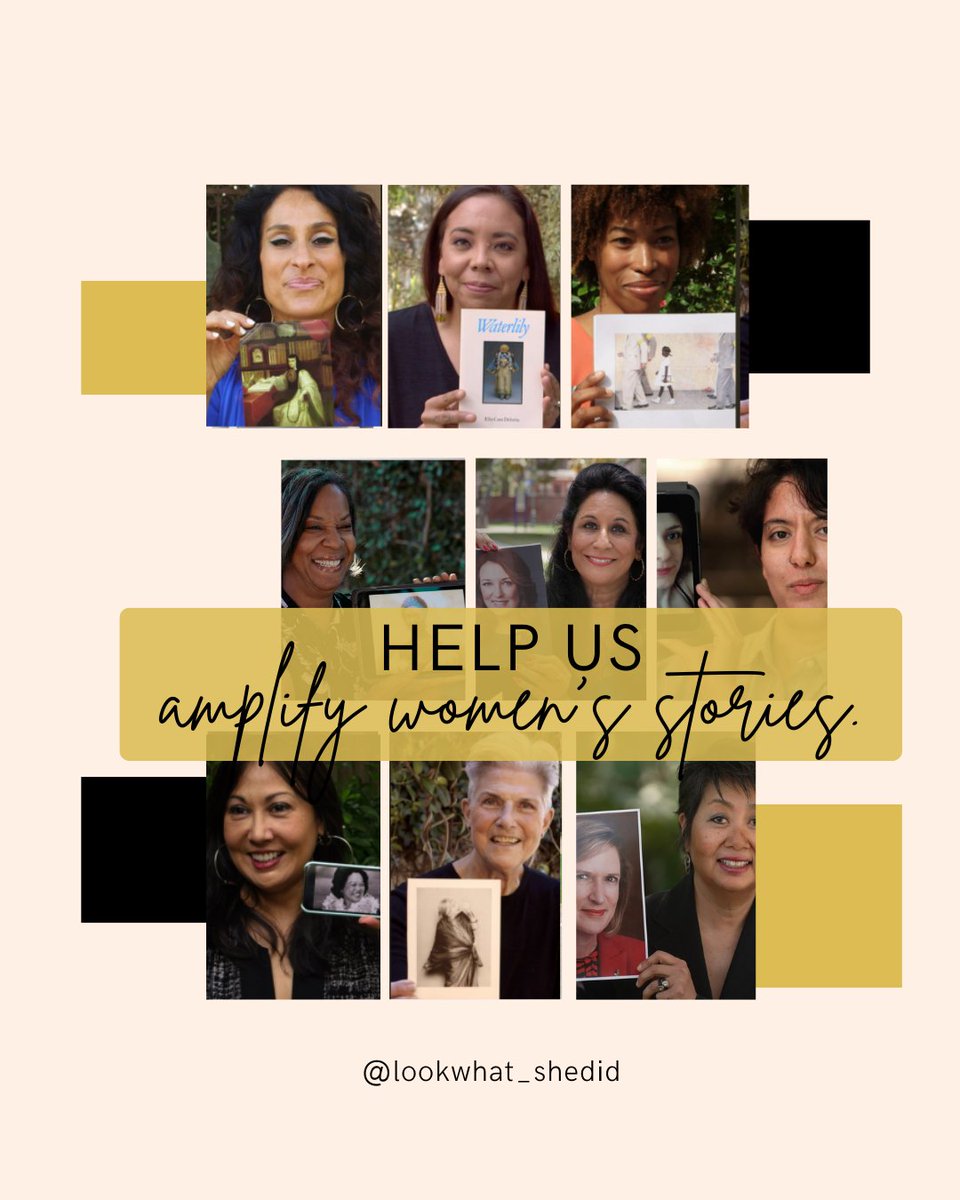 Look What SHE Did tweet media