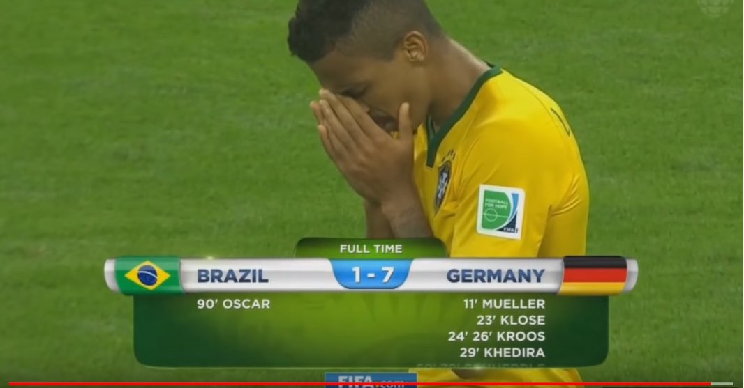 À partir de maintenant c’est les score qu’on va souhaiter au Brésil à chaque matchs qu’ils disputeront