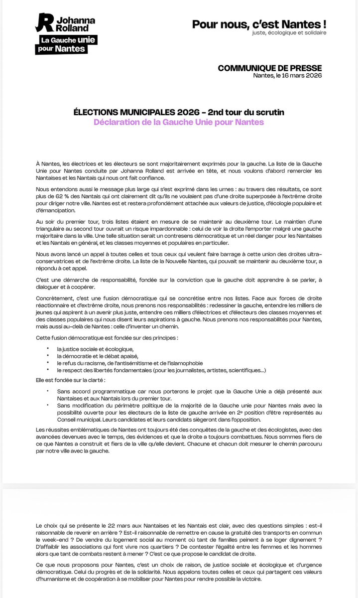 Johanna Rolland tweet media