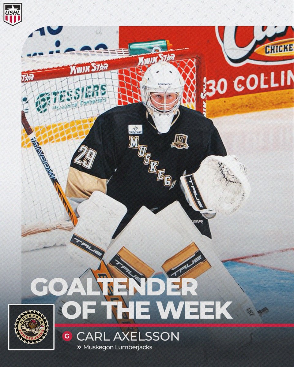 USHL's tweet photo. PLAYERS OF THE WEEK!
@sfstampede @MuskegonJacks

https://t.co/AkPg6Xac4b https://t.co/FWsd8n9AwT