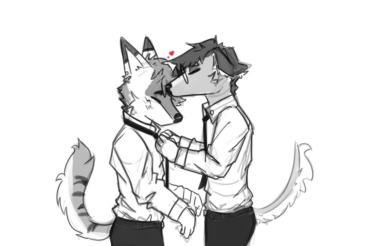 RobTristeArt's tweet photo. Morning kiss https://t.co/qOrWZUXGv8