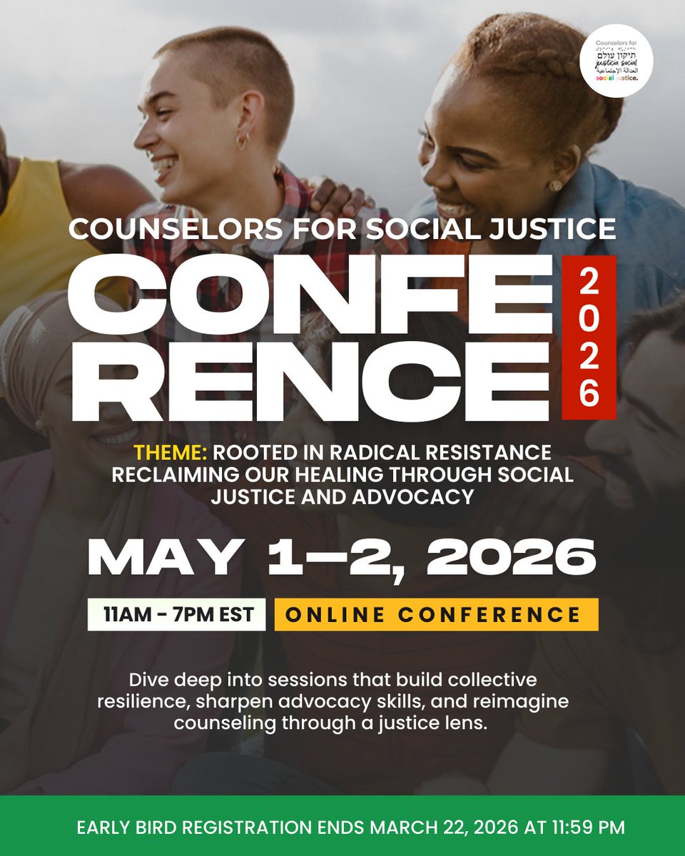 Counselors for Social Justice tweet media
