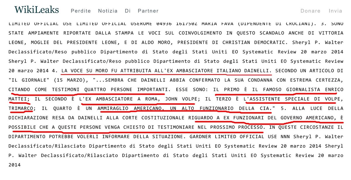 Wikileaks Italian 🇮🇹 tweet media