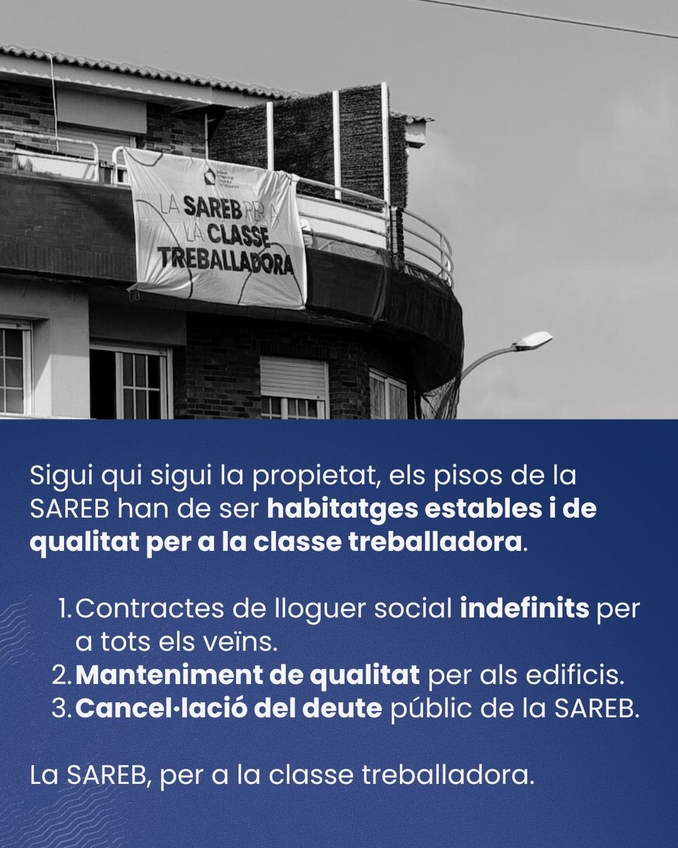 Sindicat Habitatge Socialista de Catalunya tweet media