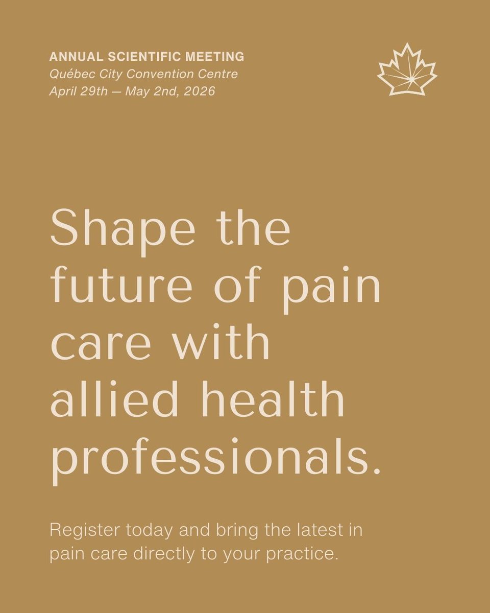 Canadian Pain Society tweet media