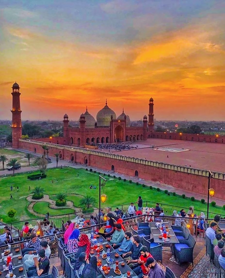 Iftar. Lahore, Pakistan.