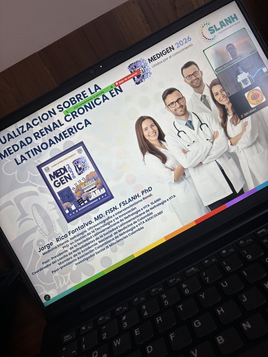 Dr Jorge Rico Fontalvo. MD.FISN. FSLANH , PhD tweet media