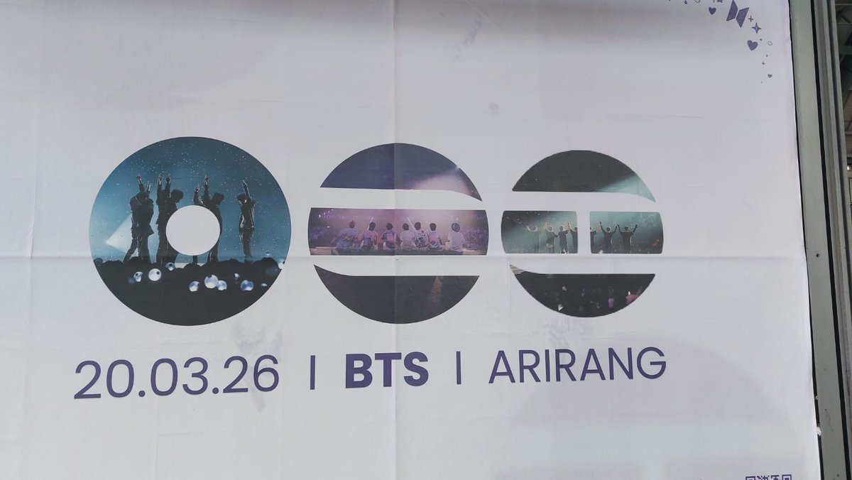 BTS_GerARMY's tweet photo. In unserer WhatsApp-Austauschgruppe wurde das Plakat in Berlin schon gesichtet 😍

Habt Ihr es auch schon entdeckt? 💜

#BTSisComing
#BTSARIRANG https://t.co/GY0liNb0wE