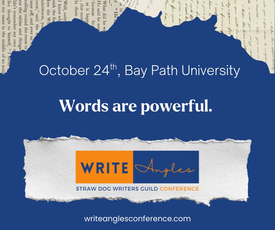 Save the date for the 2026 WriteAngles Writing Conference! 

This year we'll be at Bay Path University in Longmeadow, MA on October 24, 2026.