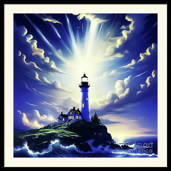 PhotosbyEddie's tweet image. Check out this new digital art that I uploaded to fineartamerica.com/featured/lumin… #Lighthouse #Clouds #Whimsical #Blue #WallArtForSale #Google