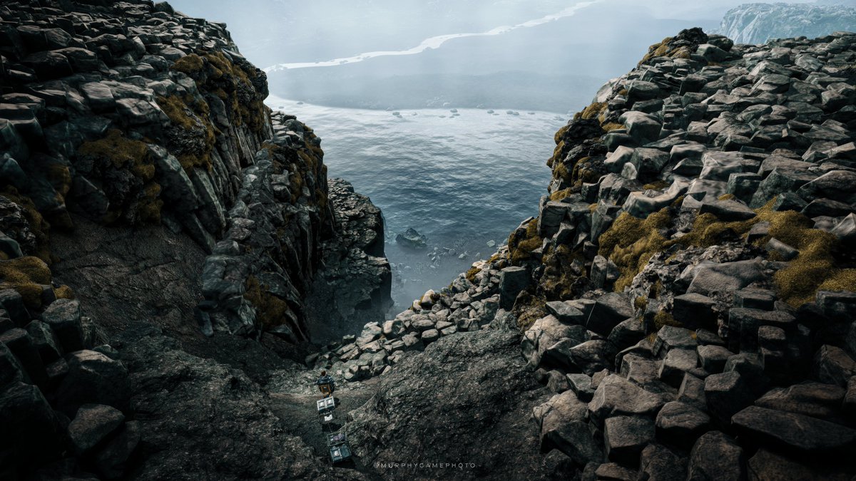 Death Stranding Floating Rocks Death Stranding Director's Cut Basalt Rocks #DeathStranding # ...