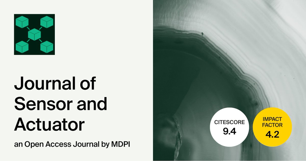 Journal of Sensor and Actuator Networks tweet media