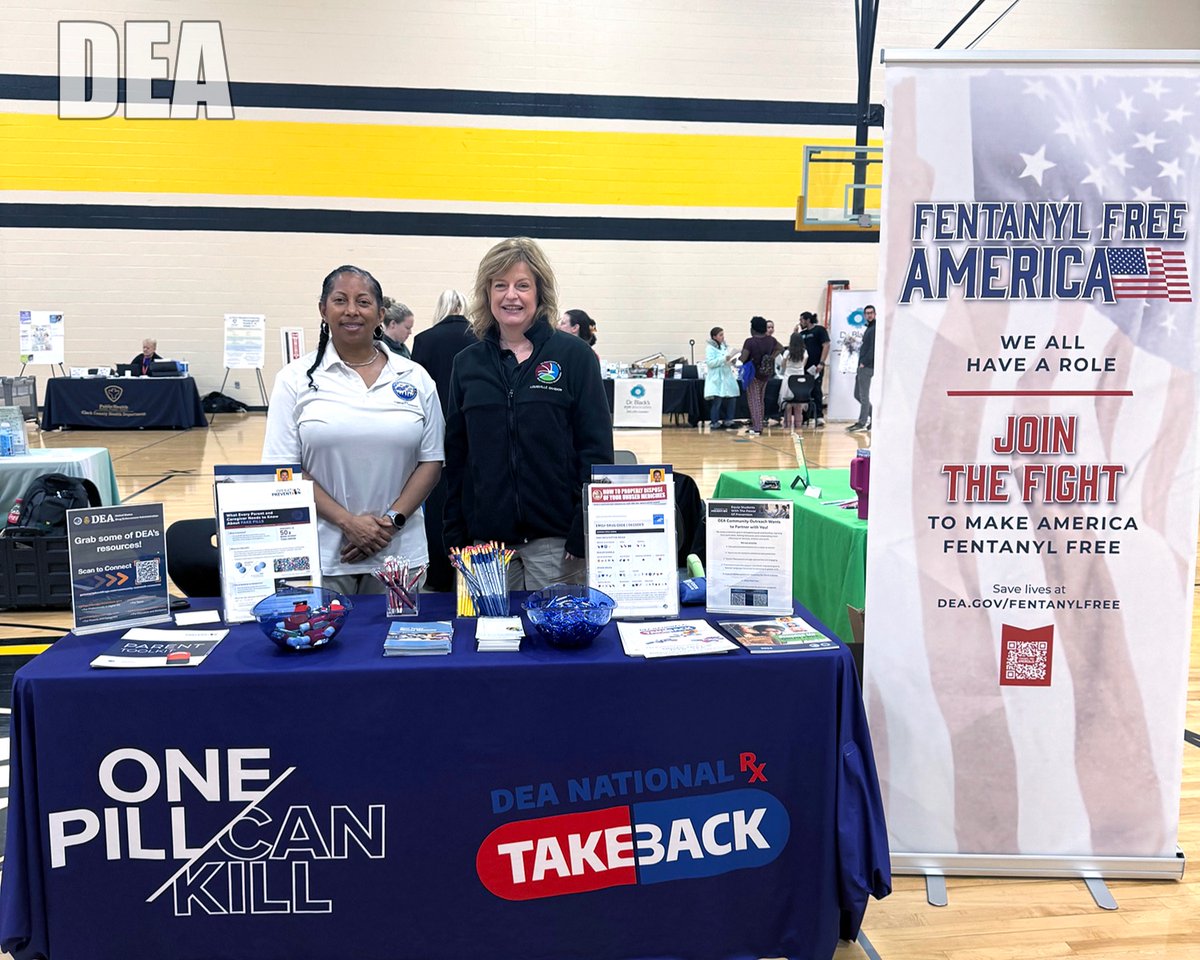 dealouisville's tweet image. Community engagement one of the best ways for #DEA to get the word out about the dangers posed by illicit drugs.  Our #outreach specialists routinely attend events and provide resource materials to educate the public and raise awareness.   @TheJusticeDept  @DEAHQ