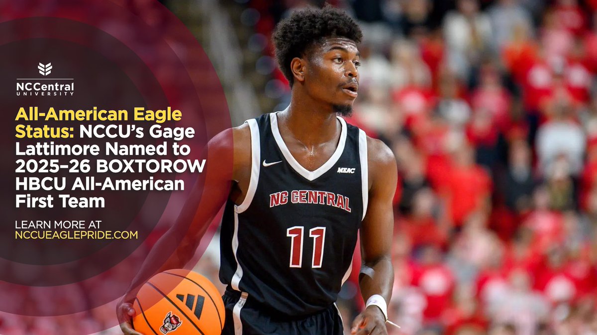 North Carolina Central University tweet media
