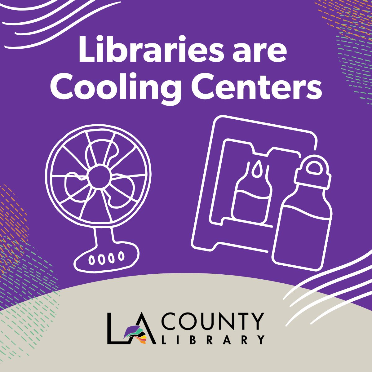LA County Library tweet media