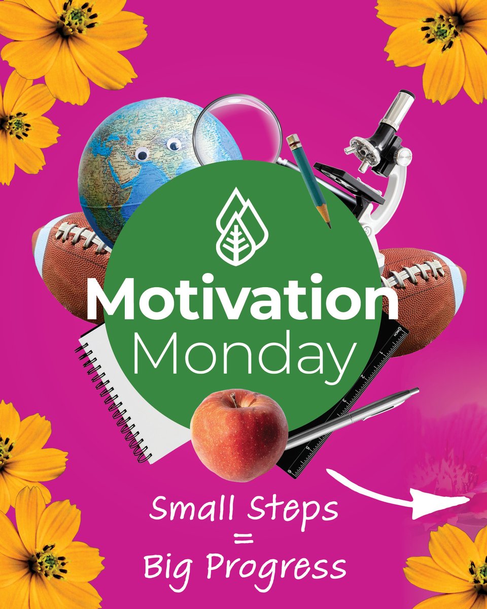 tutorhuntington's tweet photo. Small steps grow into big results. 🌱 Tend to your growth daily and success will follow.

Read 15 minutes. Ask one question. Raise one quiz score. One small habit at a time can turn into a season of academic achievement.

#MotivationMonday #SpringGrowth #HuntingtonHelps https://t.co/PFvLYyQYkr