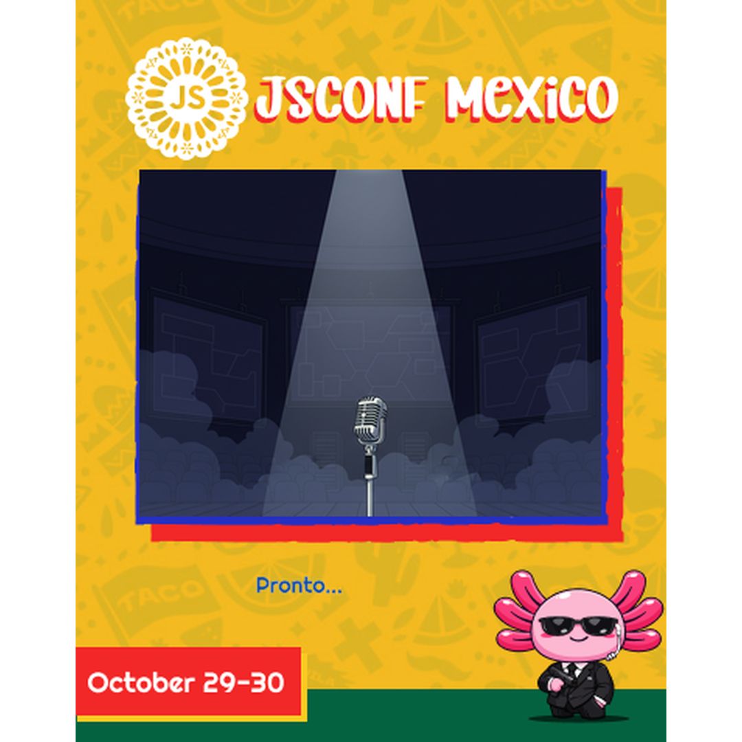 JSConf MX 2026 | 29 & 30 de Oct GDL 🇲🇽 tweet media