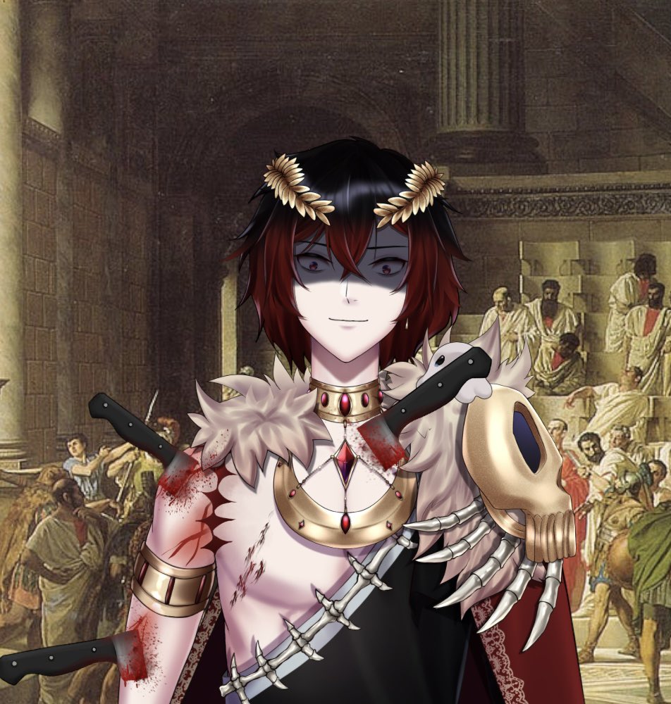 Caesar Volpe 💀 Demigod Vtuber tweet media