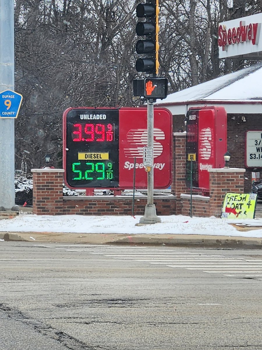 Gas in DuPage County IL today!