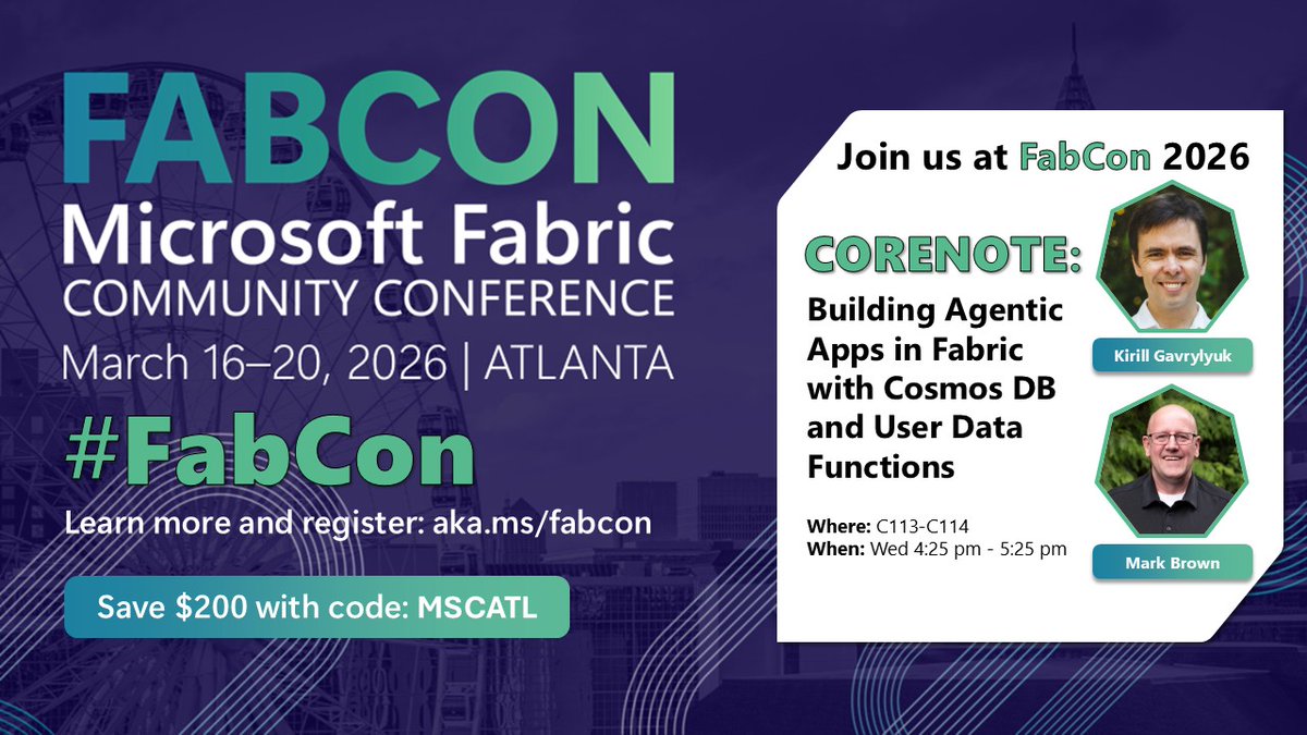 Azure Cosmos DB tweet media