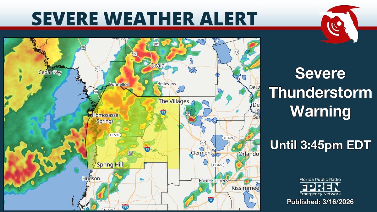 Florida Public Radio Emergency Network (FPREN) tweet media