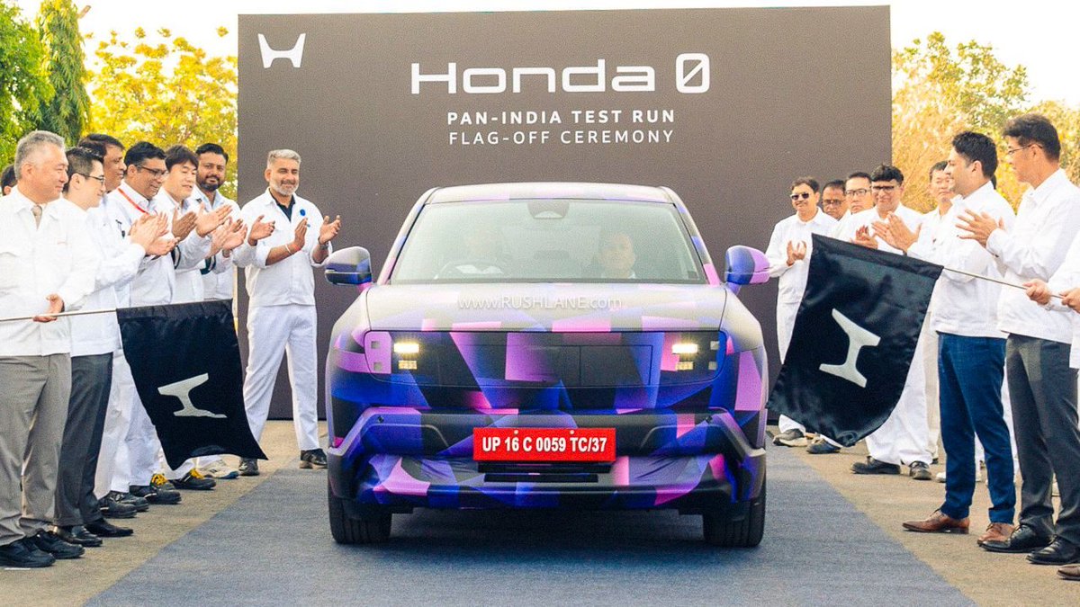 🚨 Honda has started testing a new electric SUV in India

Honda has begun road testing the Honda 0 Alpha electric SUV across India, signaling the start of real-world validation before launch.

#honda