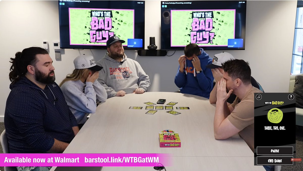BarstoolYak's tweet photo. Hop on over to the Who's The Bad Guy? game f/ @kbnoswag, @hannahcmontoya, @EddieBarstool, @Philly_Mays, @OhioTate, &amp; @StevenCheah 

https://t.co/dhEJRUkykk https://t.co/rKbkmtOGn0