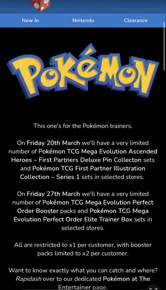Pokémon Deals, Stock & News UK tweet media