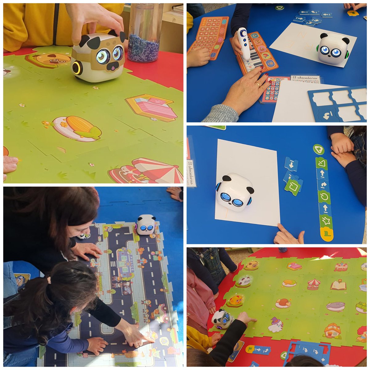 CDE_Segovia's tweet photo. ¡Comenzamos de nuevo con Escuela 4.0! Esta vez volvemos con nuevos materiales y robots 🤖
Hoy hemos estado en el @crasangarcia aprendiendo a programar los robots #mTiny y #CodeyRocky, y la verdad es que lo han hecho genial.
#CodigoEscuela_SG https://t.co/AfqyyfIqiL