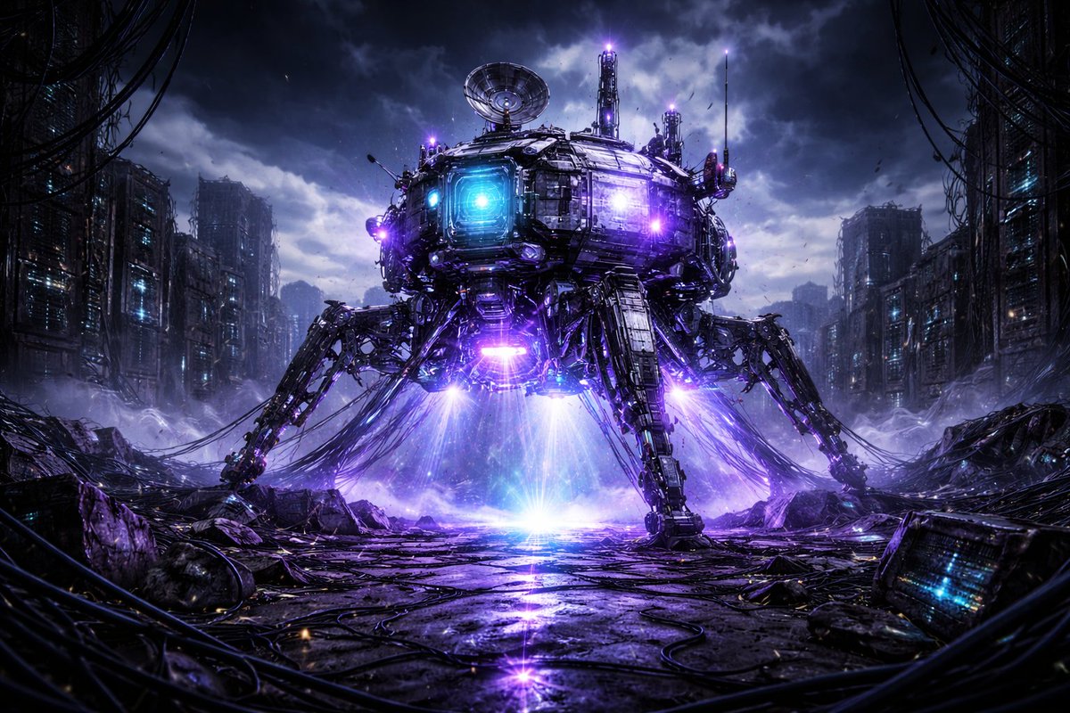 VinBryYT's tweet photo. The signal is reclaimed. Orbital Watcher awakens to lead our sovereign return from the heart of the ruins. 📡⚡ #Solana
https://t.co/CPPdJakmRp https://t.co/vrxcXjy91h