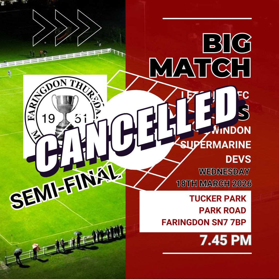 Faringdon Thursday Memorial Cup Competition tweet media