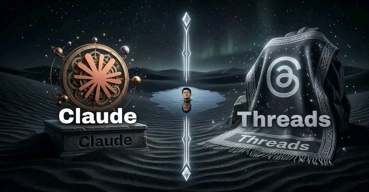 crispeeyyAi's tweet photo. I used to spend 3 hours writing one post.
Now I give Claude a topic, get 10 post ideas in 60 seconds, and schedule them on Threads before my coffee gets cold.
The game changed. Are you still playing the old one?
#CreatorEconomy #AITools #ThreadsTips #WorkSmarter #passiveincome https://t.co/jRHCUmAX3W