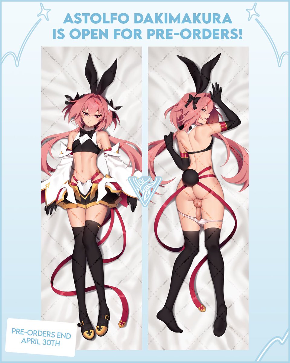 matemi_art's tweet photo. 🌸 You're finally here with me, Master~ 🌸

Pre-Orders for Astolfo Dakimakura is open until April 30th!
➡️ Get yours now at https://t.co/dnZDzcC5Gr https://t.co/v7XQoyLqXv