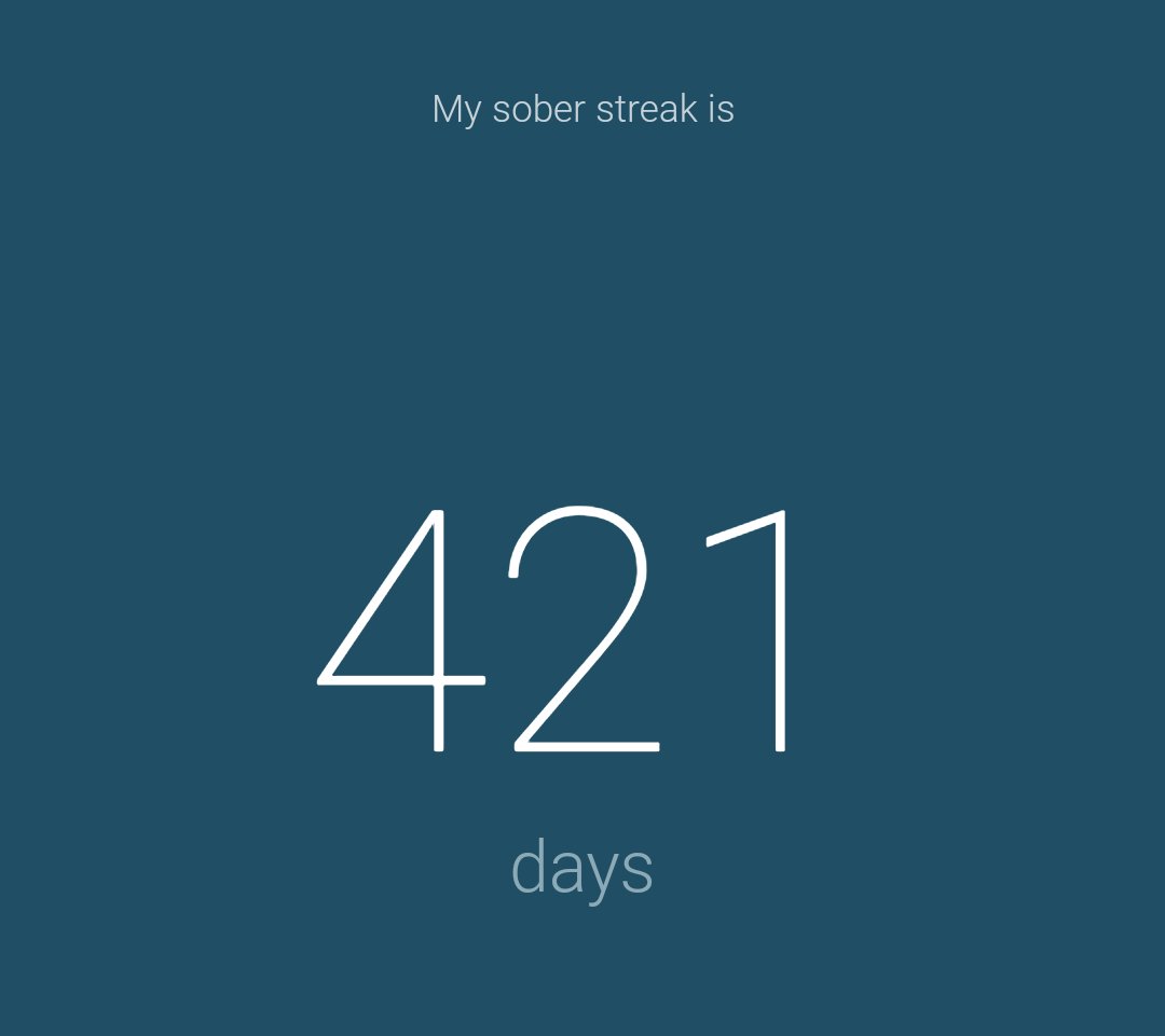 Does it ever get easier? Do I ever stop thinking about it? Because it sounds really fucking good right now.